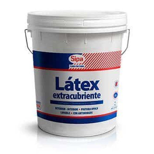 Latex extracubriente blanco tineta 4gl Sipa