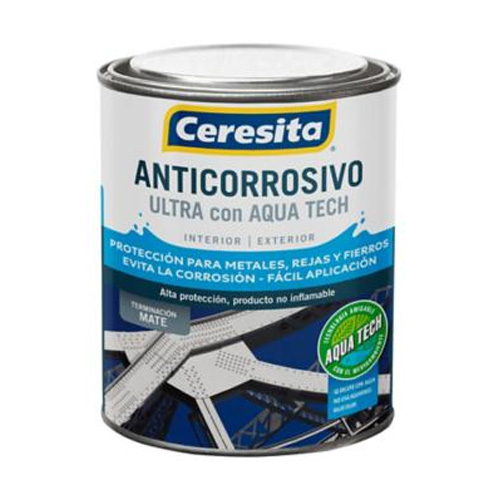 Anticorrosivo gris verdoso 1/4 gl Ceresita