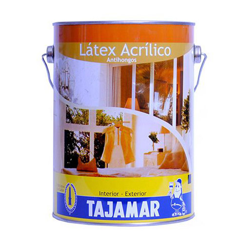 Latex acrilico antihongos blanco 1gl Tajamar