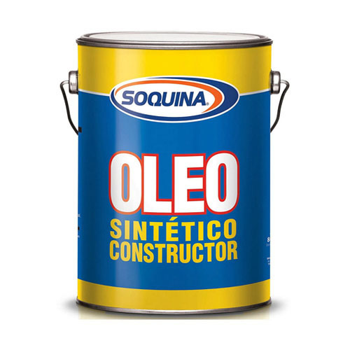 Oleo constructor ocre 1gl Soquina s/cambio s/devolucion