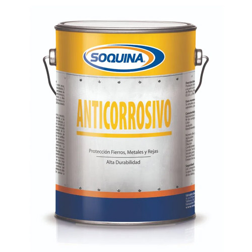 Anticorrosivo negro 1gl Soquina