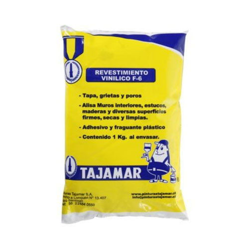 Bolsa pasta muro f-6 interior 1 kilo Tajamar