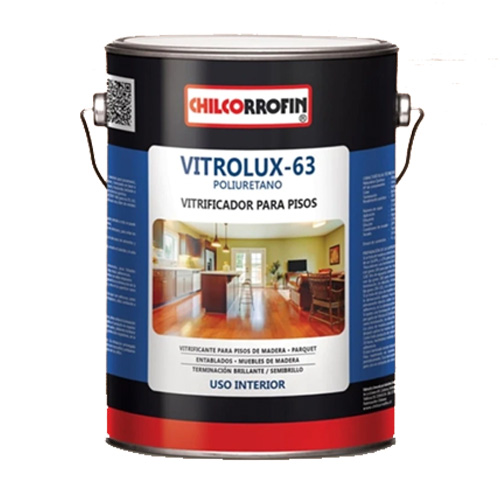 Vitrificante madera vitrolux 63 semibrillo 1gl Chilcorrofin