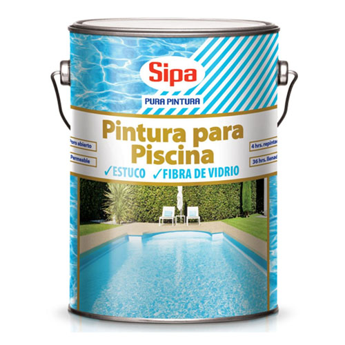 Pintura piscina blanco 1gl Sipa