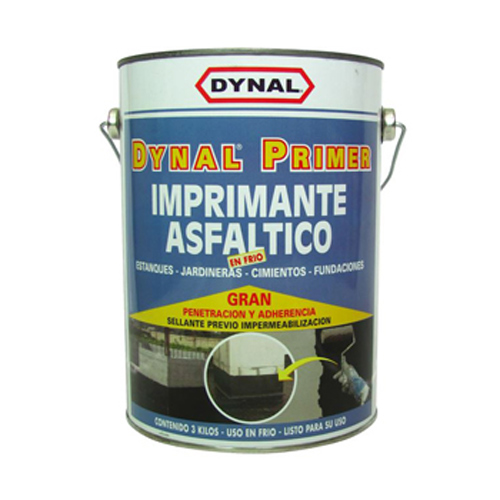 Dynal primer asfaltico impermeable  17 litros