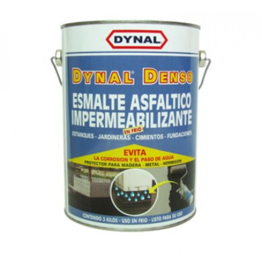 Dynal denso asfaltico impermeable  17 Lts