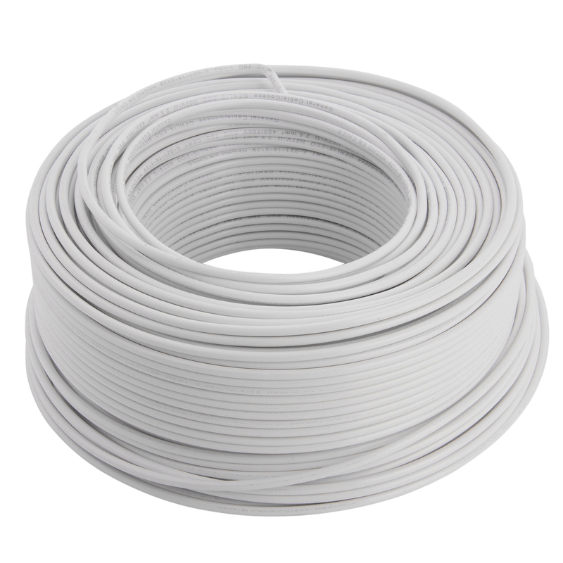 Cable evaflex 1.5mm blanco 100 Mts