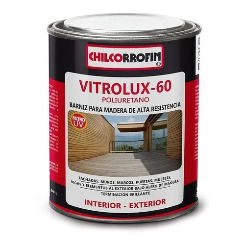 Vitrolux 60 natural brillante 1/4 gl Chilcorrofin