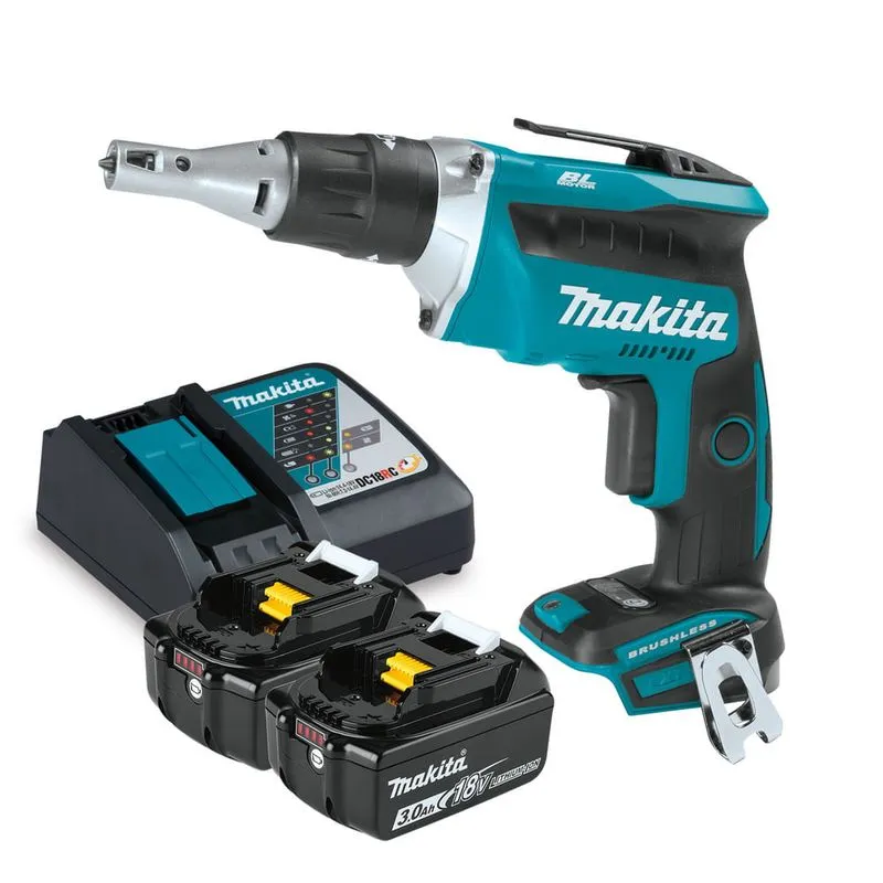 Atornillador 18V inalambrico 2 bat + cargador Makita