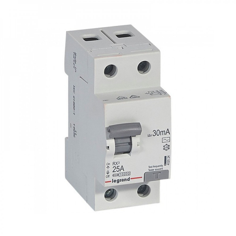 Diferencial 2x25 30mA-AC 2P Legrand