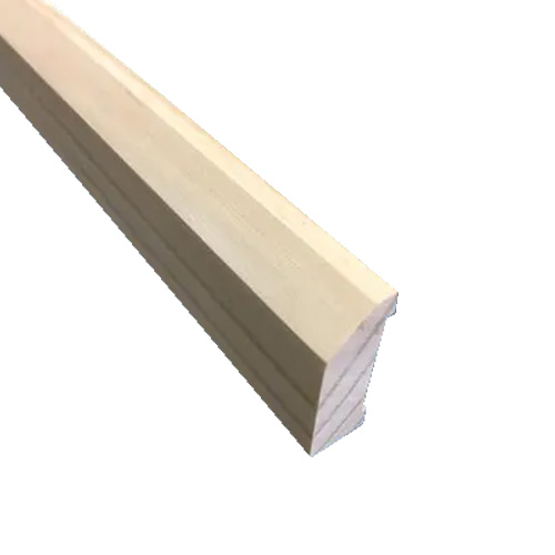 Moldura madera Guardapolvo rodon 13 x 42 x 3 Mts