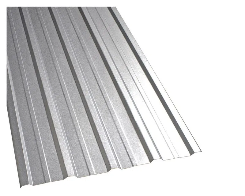 Plancha zincalum PV4 0.4mm x 1 Mts x  6 Mts Cintac