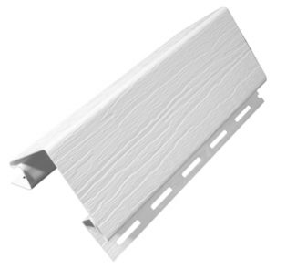 Siding pvc esquinero exterior 3mt x 80mm blanco DVP