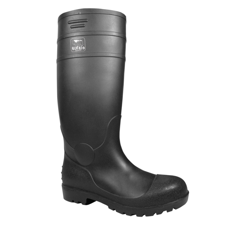 Bota pvc para agua punta y planta de acero Nº38 Lioi