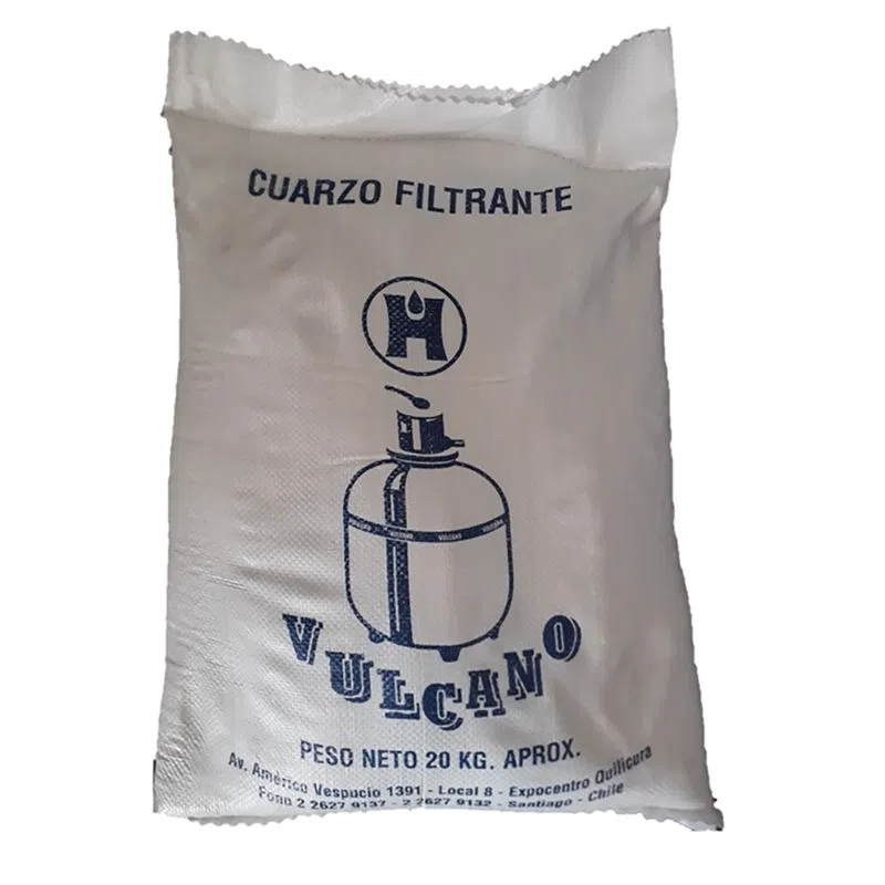 Cuarzo 20 KG piscina Vulcano