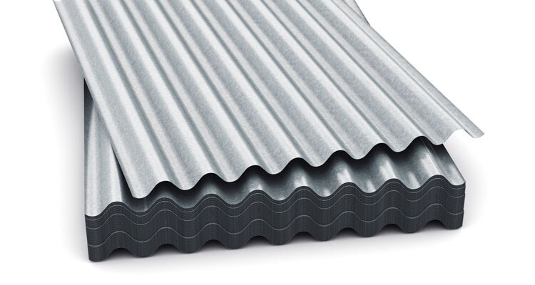 Zinc acanalado 3.66  mts x 0.35mm AZ80