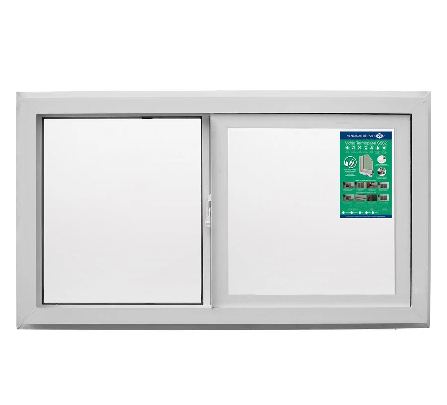 Ventana corredera advance 140 x 120 cm Termopanel DVP