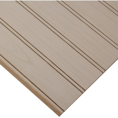 Placa MDF ranurado pintado Maple 1.22 x 2.44  Mts Masisa