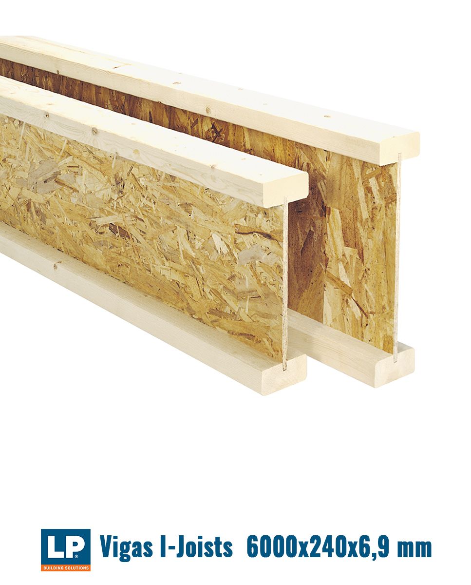 Vigas  Joist 241mm x 6.00 Mts LP