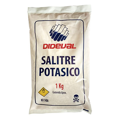 Salitre potásico 1 Kg Dideval