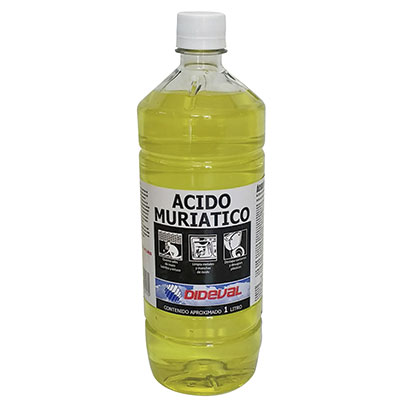 Acido muriatico 1lt Dideval