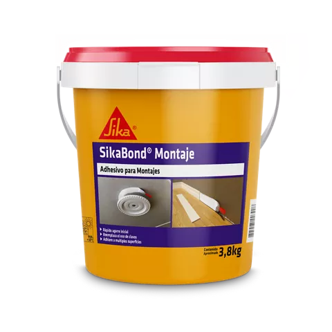 Adhesivo montaje SIKABOND galón 3.8kg