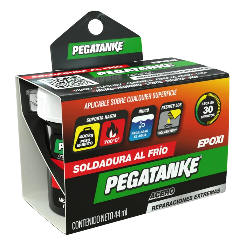 Adhesivo epoxico Pegatanke acero 44ml