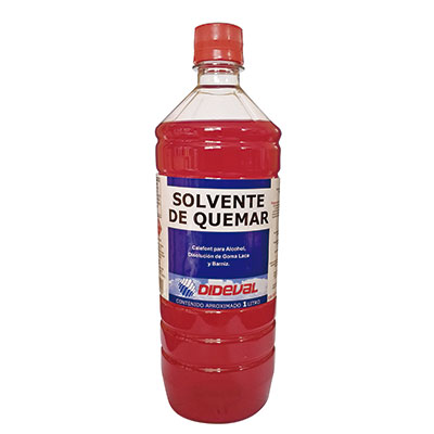 Solvente para quemar Dideval