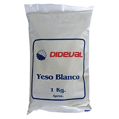 Yeso blanco 1kg  Dideval